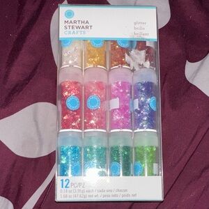 Martha Stewart Crafts Iridescent Glitter  - Gold, Pink, Blue, Green, Purple New